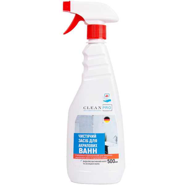 Засіб для чищення ванної CLEAN PRO 0,5 л. (4820257390077)